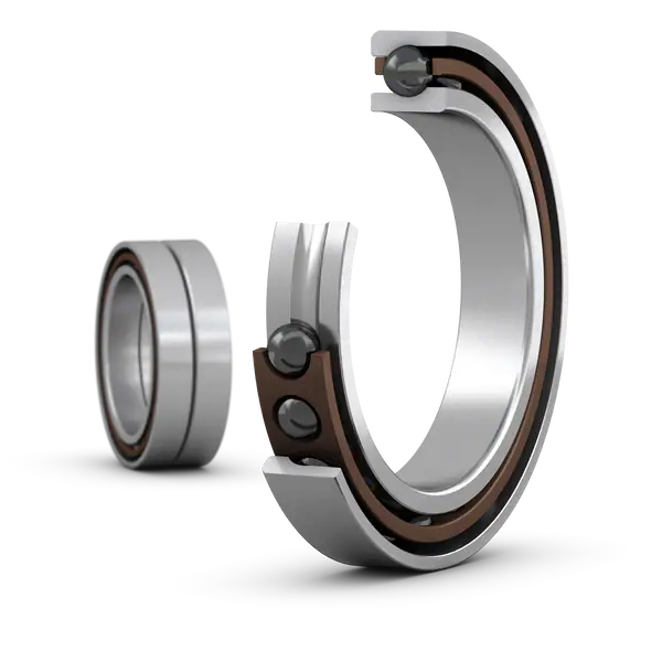 Согласованный комплект двух прецизионных высокоскоростных однорядных радиально-упорных шарикоподшипников типа E SKF 71908 ACE/HCP4ADGA