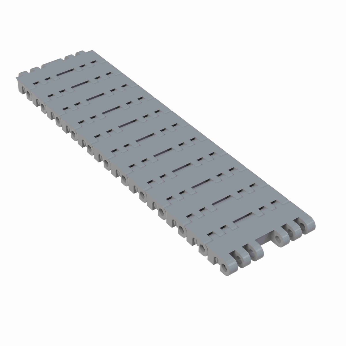 Rexnord 7705 Straight Running Solid Top, Material: Silver Platinum Series™ X, Width: 3.25in, Pitch: 1in - 10286163