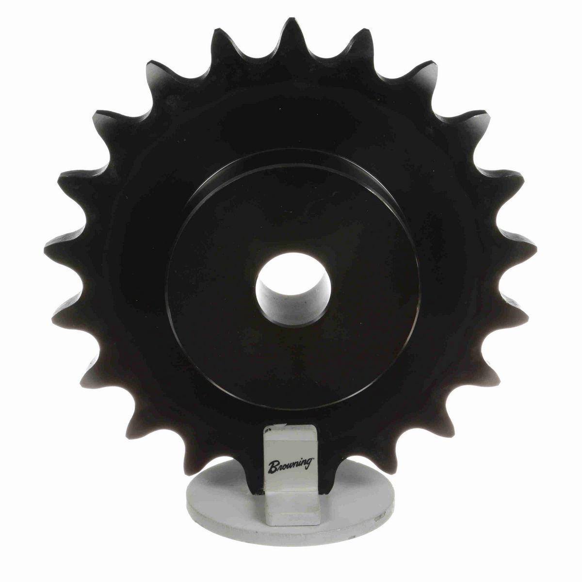 Browning Steel Minimum Plain Bore Roller Chain Sprocket - 100B21