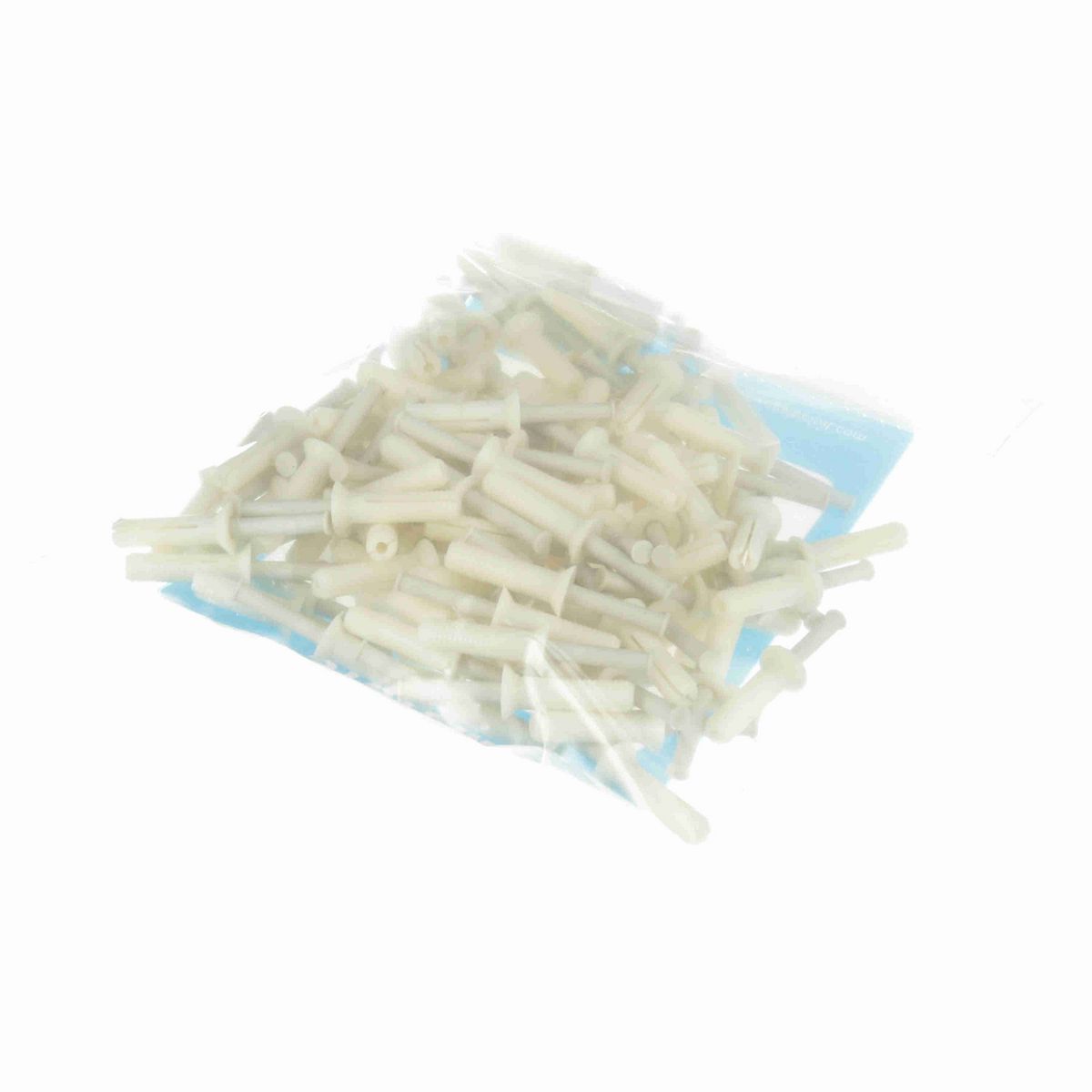 System Plast Hardware: 0.44"W X 0.44"H X 1"L White Polyamide - VG-750-20