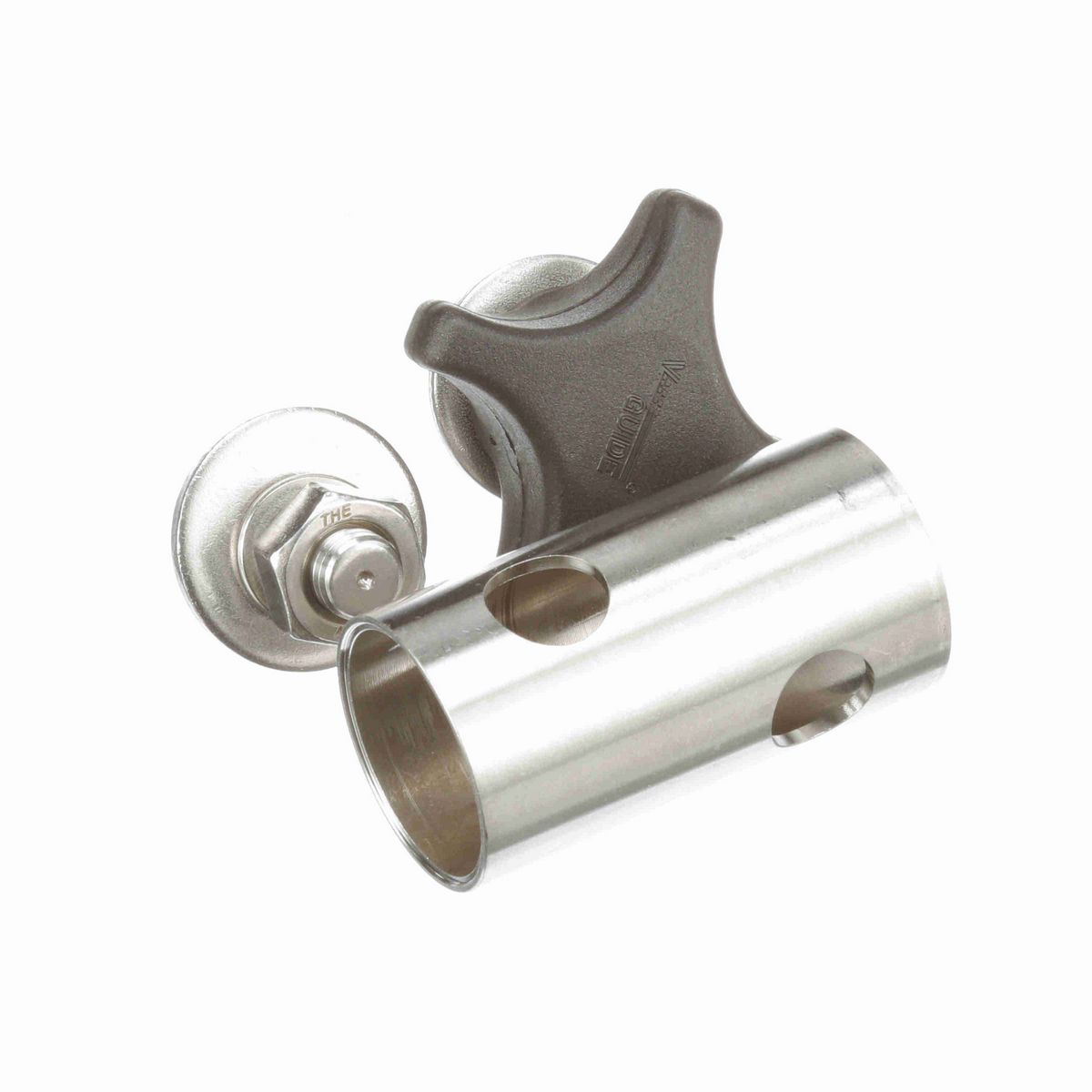 System Plast Cross Block for 1/2-in round x 1/2-in round w/ 1 Knob and 1 Nut - VG-621SNK-12-12