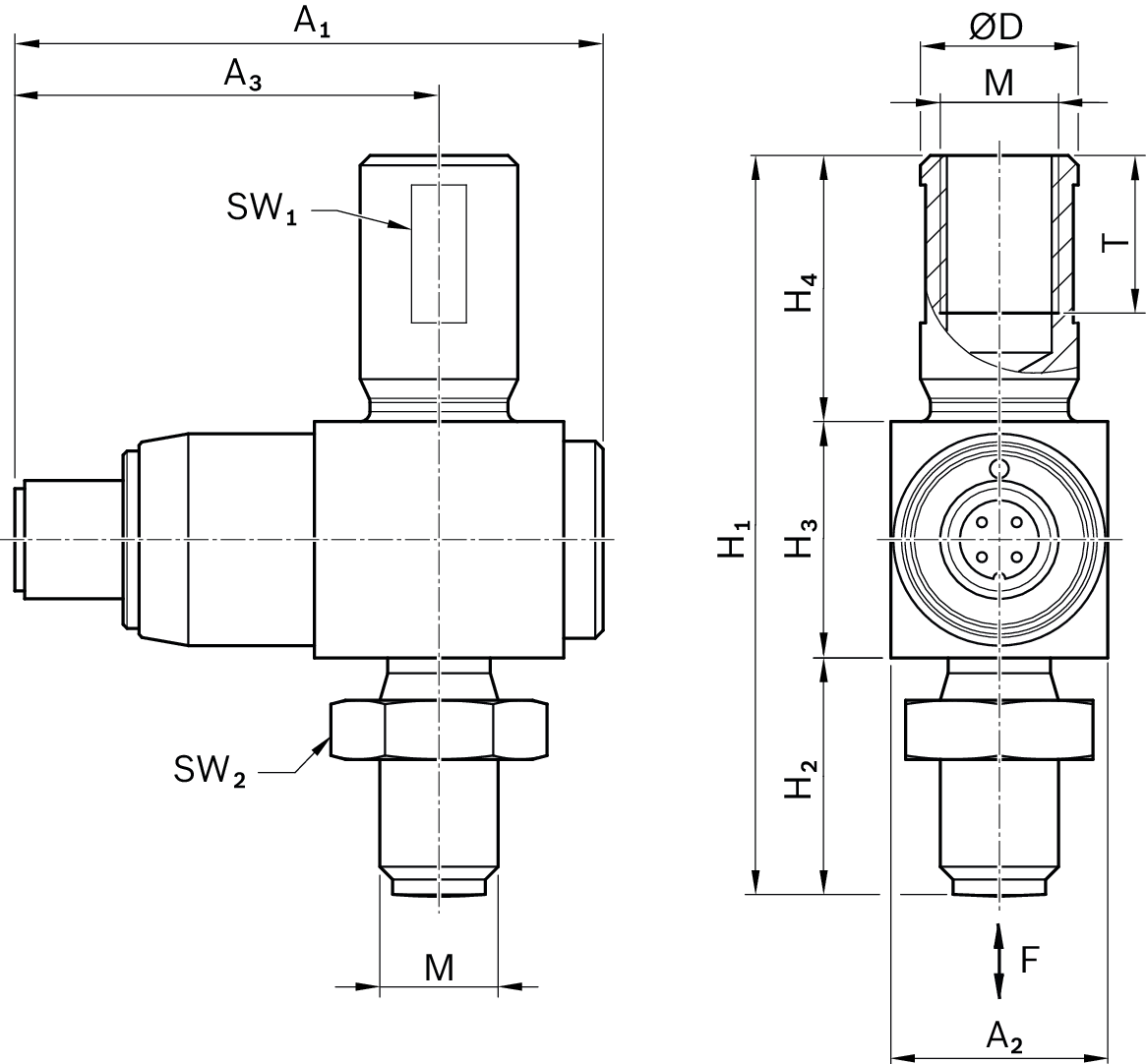 Датчик силы нажатия Bosch Rexroth FS-6-06-1 [R156633001]