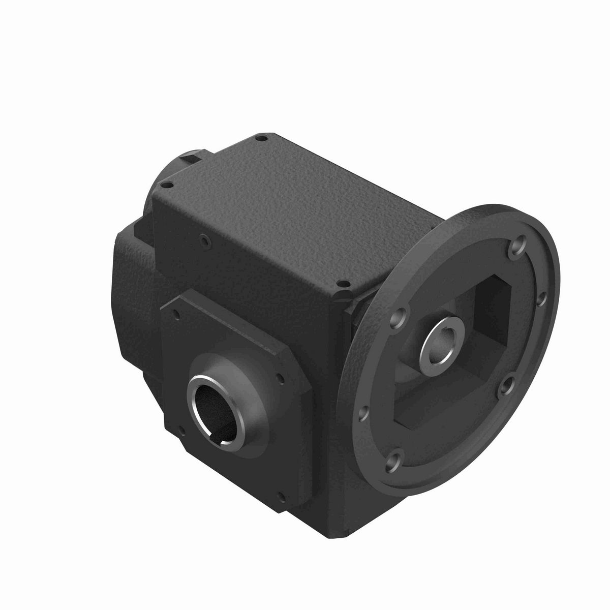 Hub City HERA Gear Reducer HERA Cast Iron Helical-Hypoid Reducer - HERA55ES 30.14 182TC 1.938