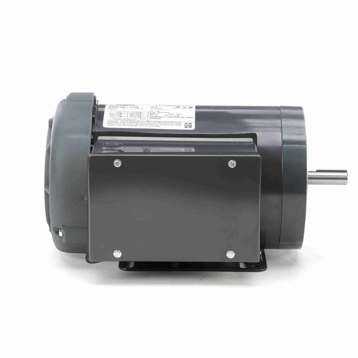 LEESON General Purpose Motor, 2 HP, 1 Ph, 60 Hz, 115/230 V, 3600 RPM, 56HC Frame, TEFC - LM24729