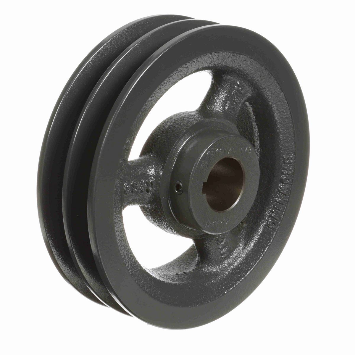 Browning 2 Groove Cast Iron FHP - Finished Bore Sheave - 2BK67X 1 1/8