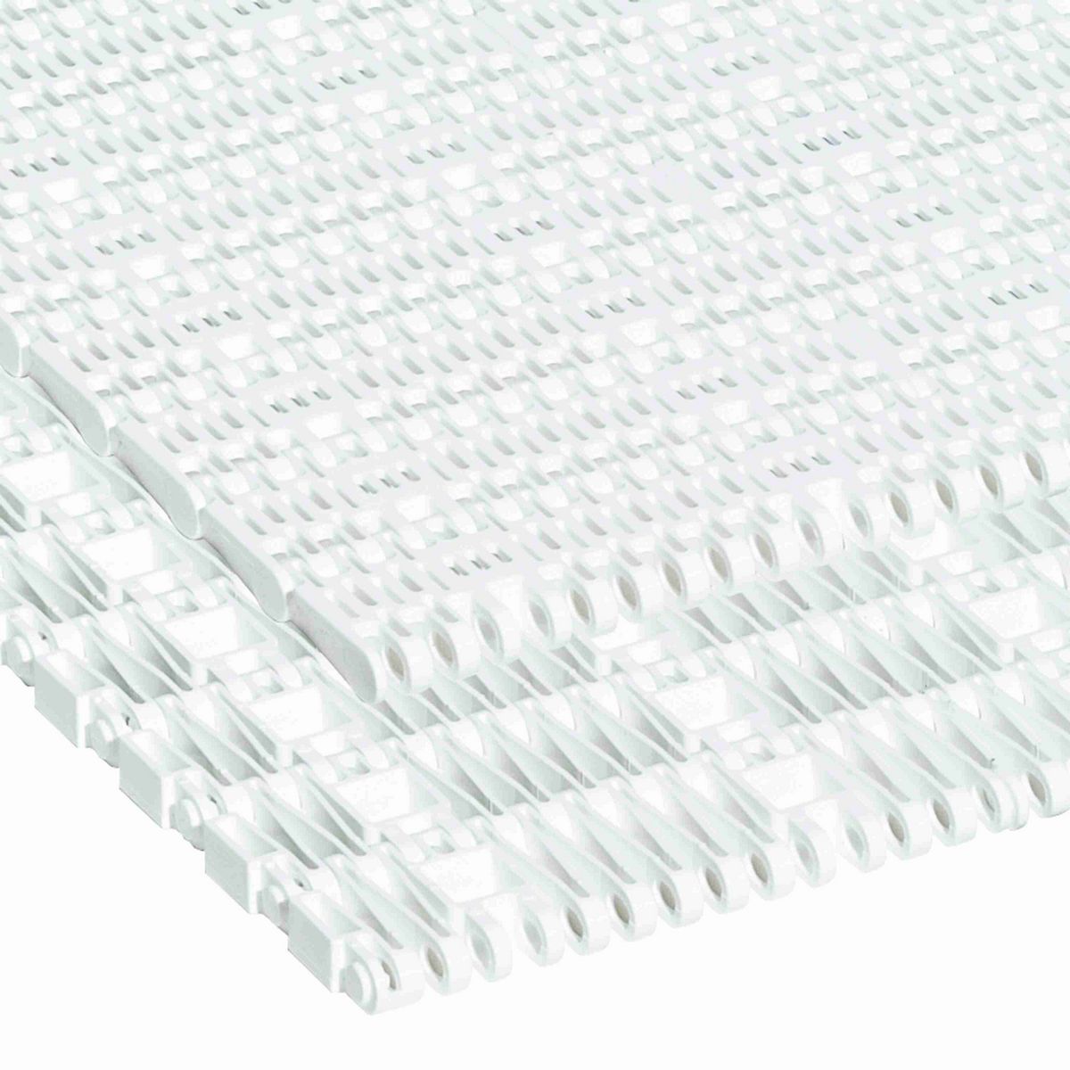 Rexnord 5966 Straight Running Flush Grid, Material: White Low Temperature, Width: 7.69in, Pitch: 1.5in - 10444979