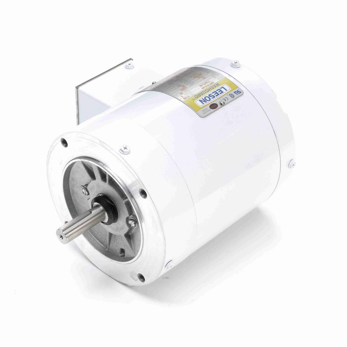 LEESON White Duck™ General Purpose Motor, 0.50 HP, 3 Ph, 60 Hz, 230/460 V, 1800 RPM, 56C Frame, TENV - 113473.00