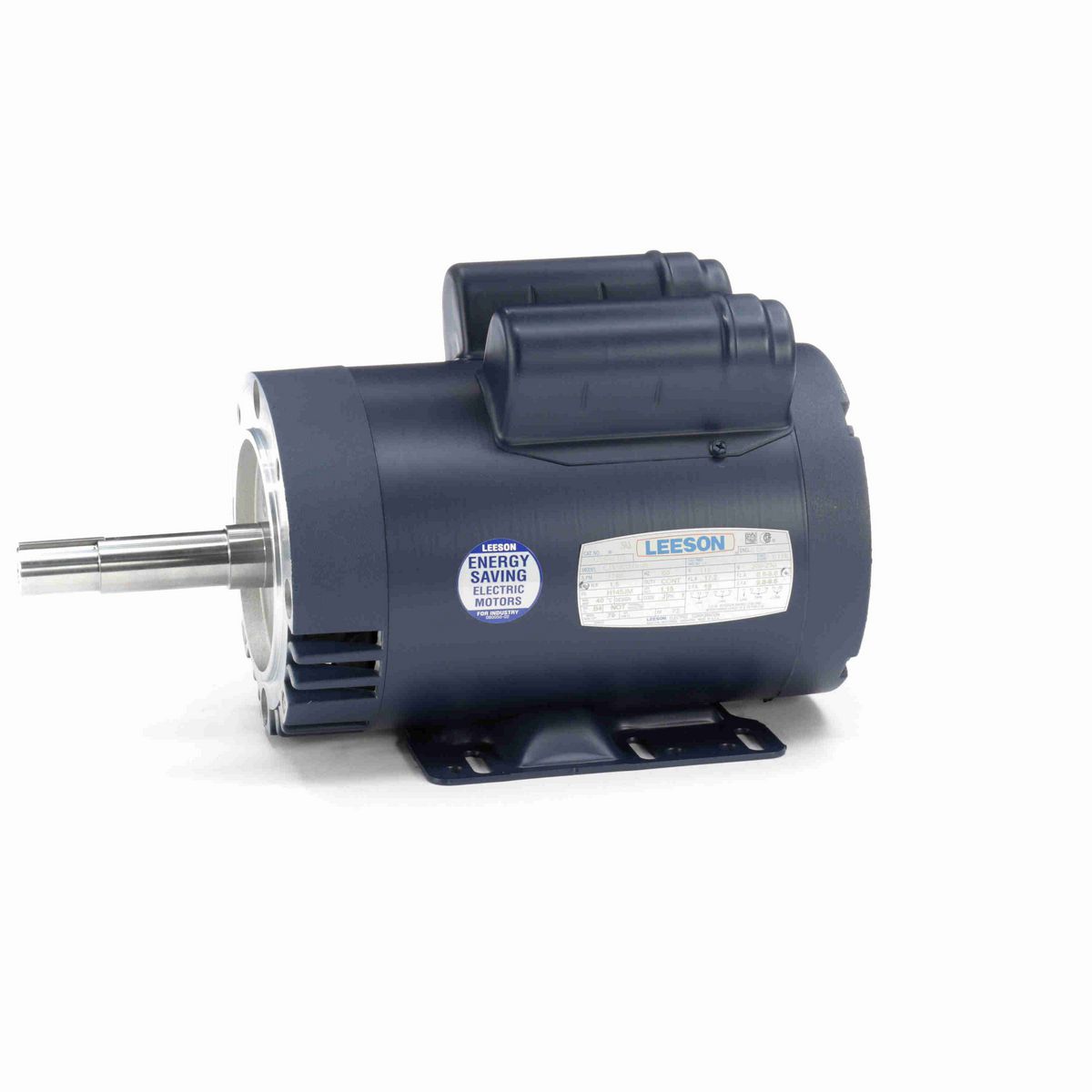 LEESON Close-Coupled Pump Motor, 1.50 HP, 1 Ph, 60 Hz, 115/230 V, 1800 RPM, 145JM Frame, DP - 120994.00