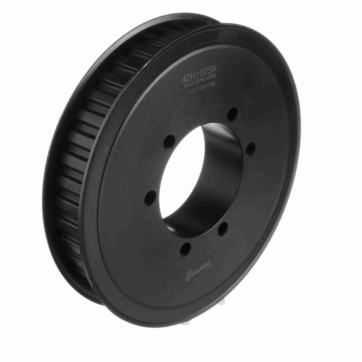Browning Steel Bushed Bore Gearbelt Pulley - 42H100SK