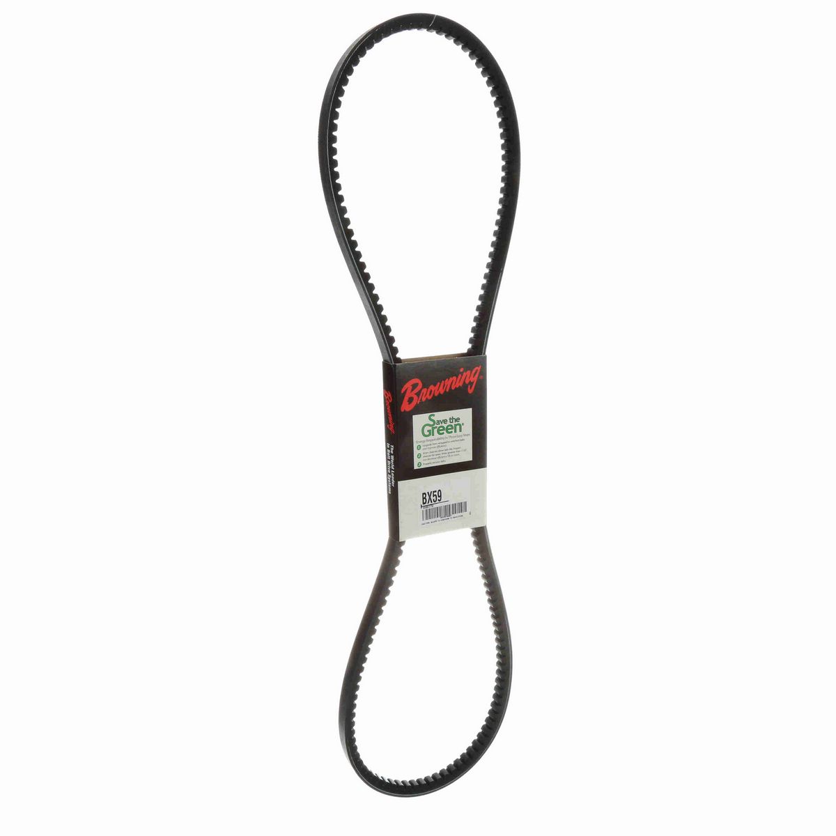 Browning EPDM Notched Belt 98% Efficient - BX59