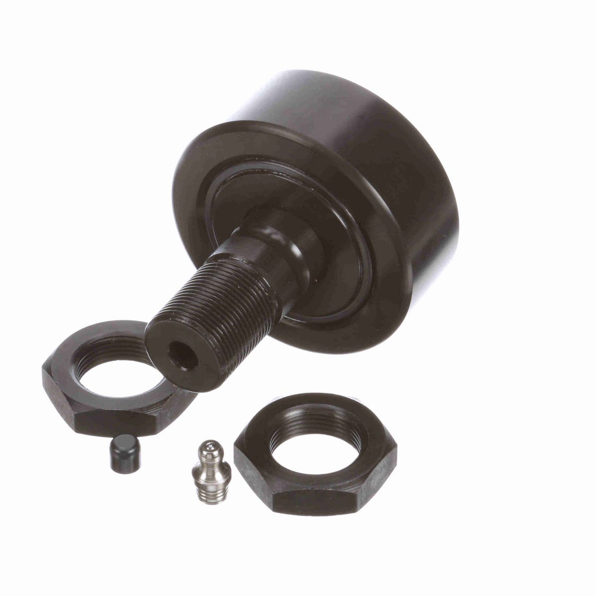 Опорный ролик с цапфой McGill CAMROL MCFD 72 B, бочкообразный, повышенной грузоподъемности, со щитком, с шестигранным отверстием, метрический