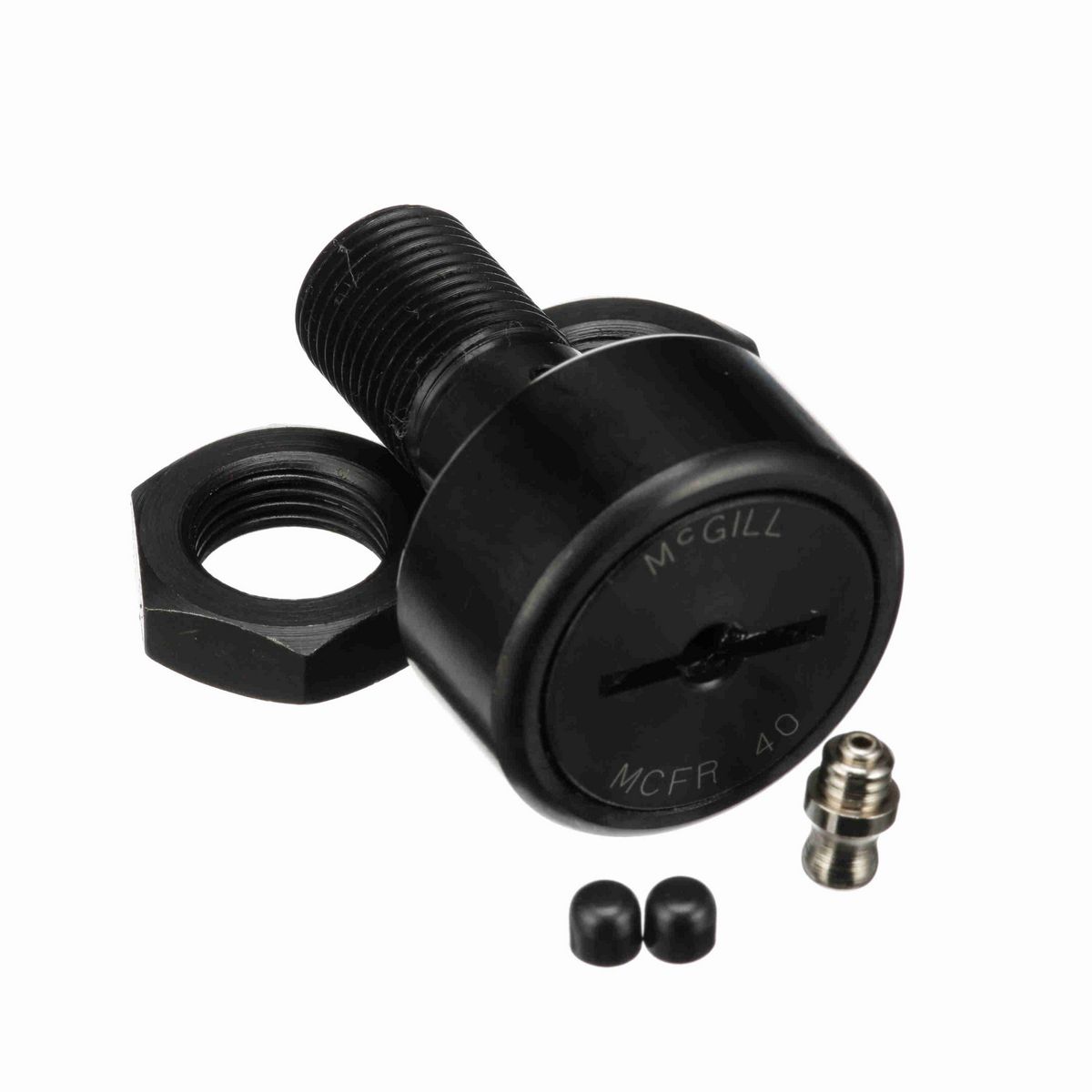 Опорный ролик с цапфой McGill CAMROL MCFR 40, бочкообразный, со шлицем под отвёртку, метрический