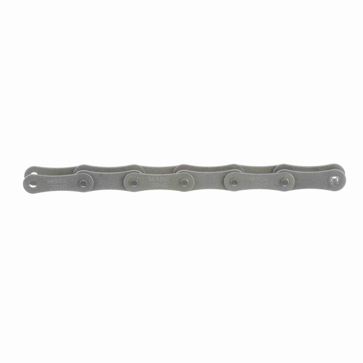Morse Double Pitch Roller Chain - Riveted Standard Roller Design - 2040R 10FT