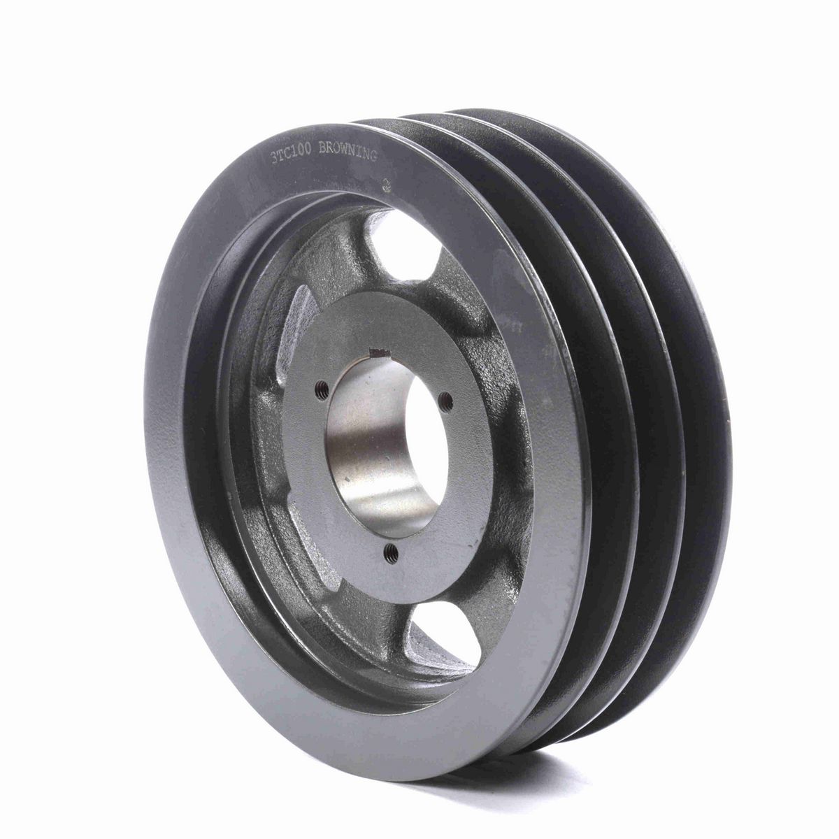 Browning 3 Groove Cast Iron Bushed Bore Multiple Sheave - 3TC100