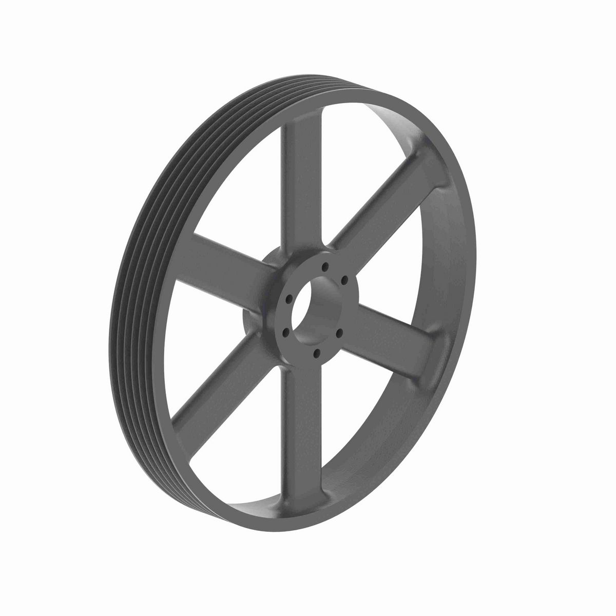 Browning 6 Groove Cast Iron Bushed Bore Multiple Sheave - 65V3150J