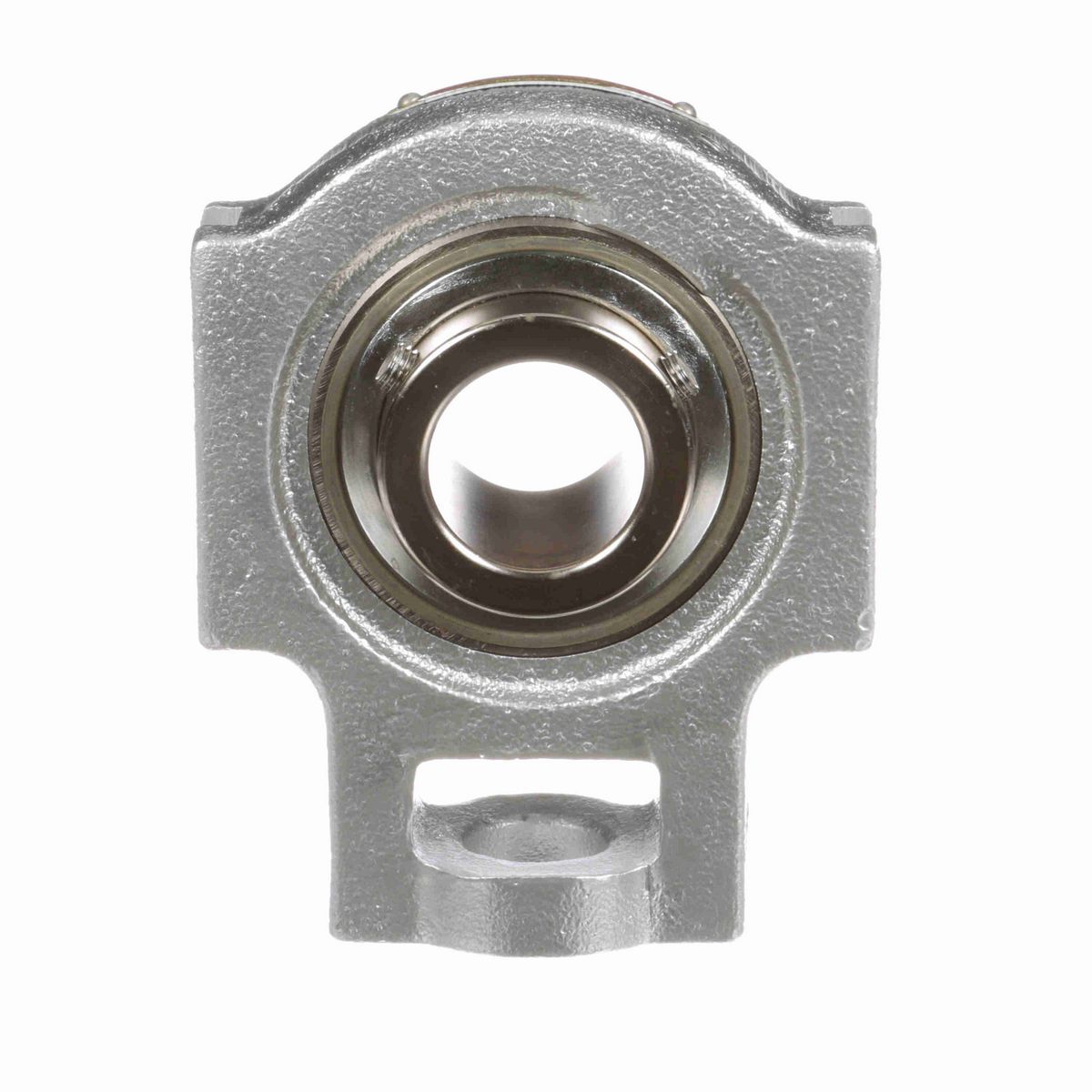 Sealmaster Mounted Flouropolymer Coated Cast Iron Wide Slot Take Up Ball Bearing - 52100 Bearing Steel, Phosphorus Nickel Coated - Setscrew Lock - Corrosion Resistant - Reduced Maintenance - Lubed for Life - CRSTF-PN20 RMW