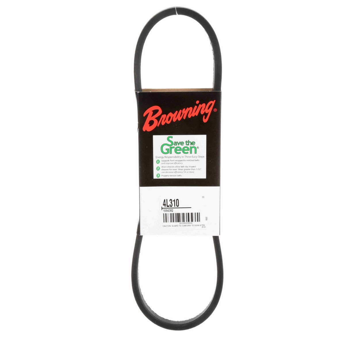 Browning Rubber FHP Belt - 4L310