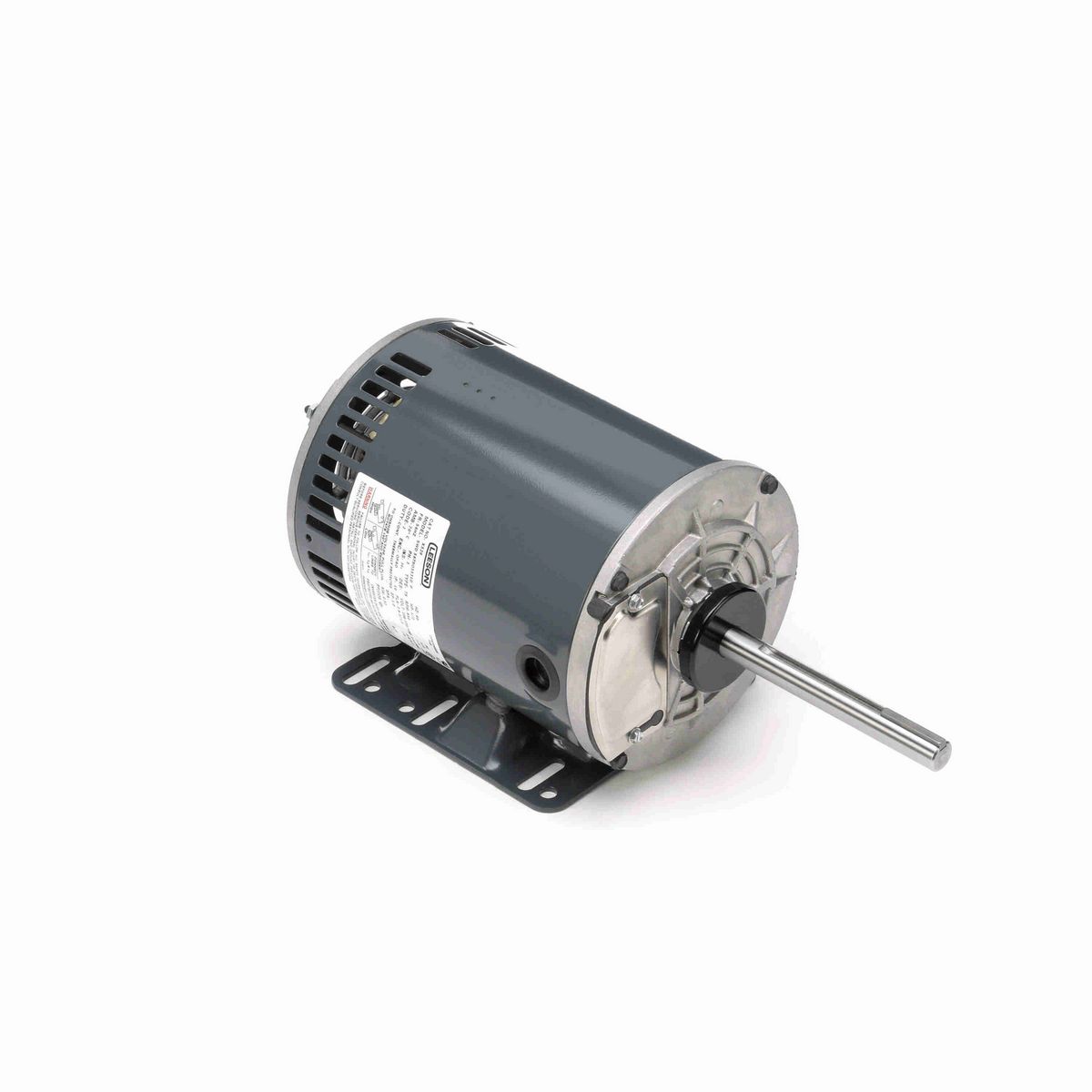 LEESON Refrigeration Motor, 0.50 & 0.33 HP, 3 Ph, 60 & 50 Hz, 208-230/460 & 190/380 V, 900 & 750 RPM, 56HZ Frame, OPAO - X529