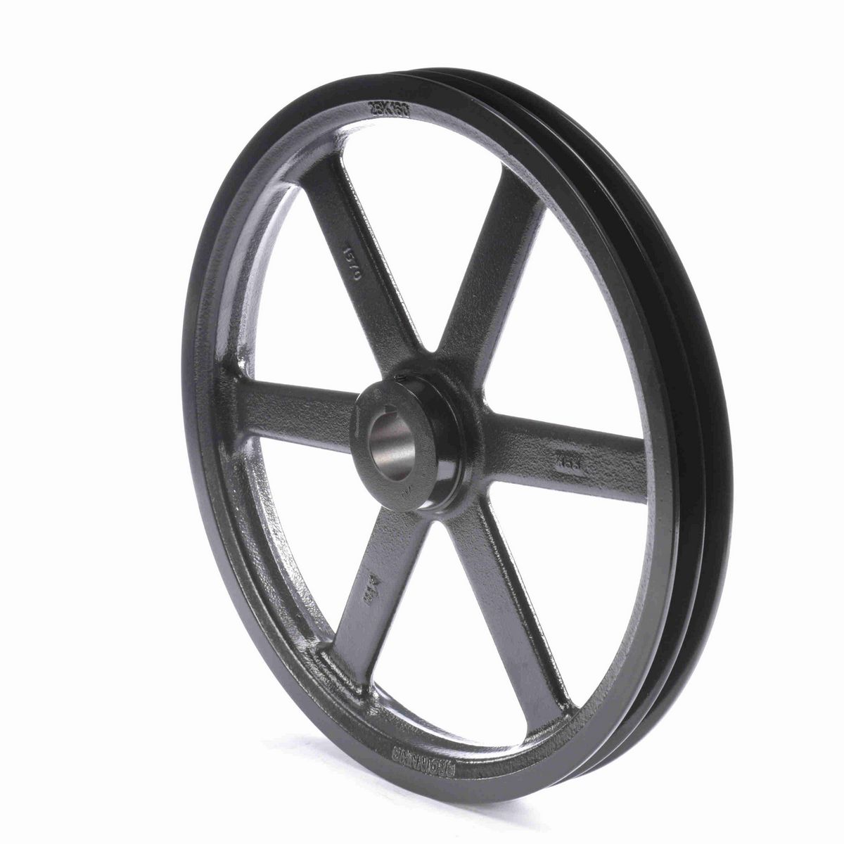 Browning 2 Groove Cast Iron FHP - Finished Bore Sheave - 2BK160X 1 7/16