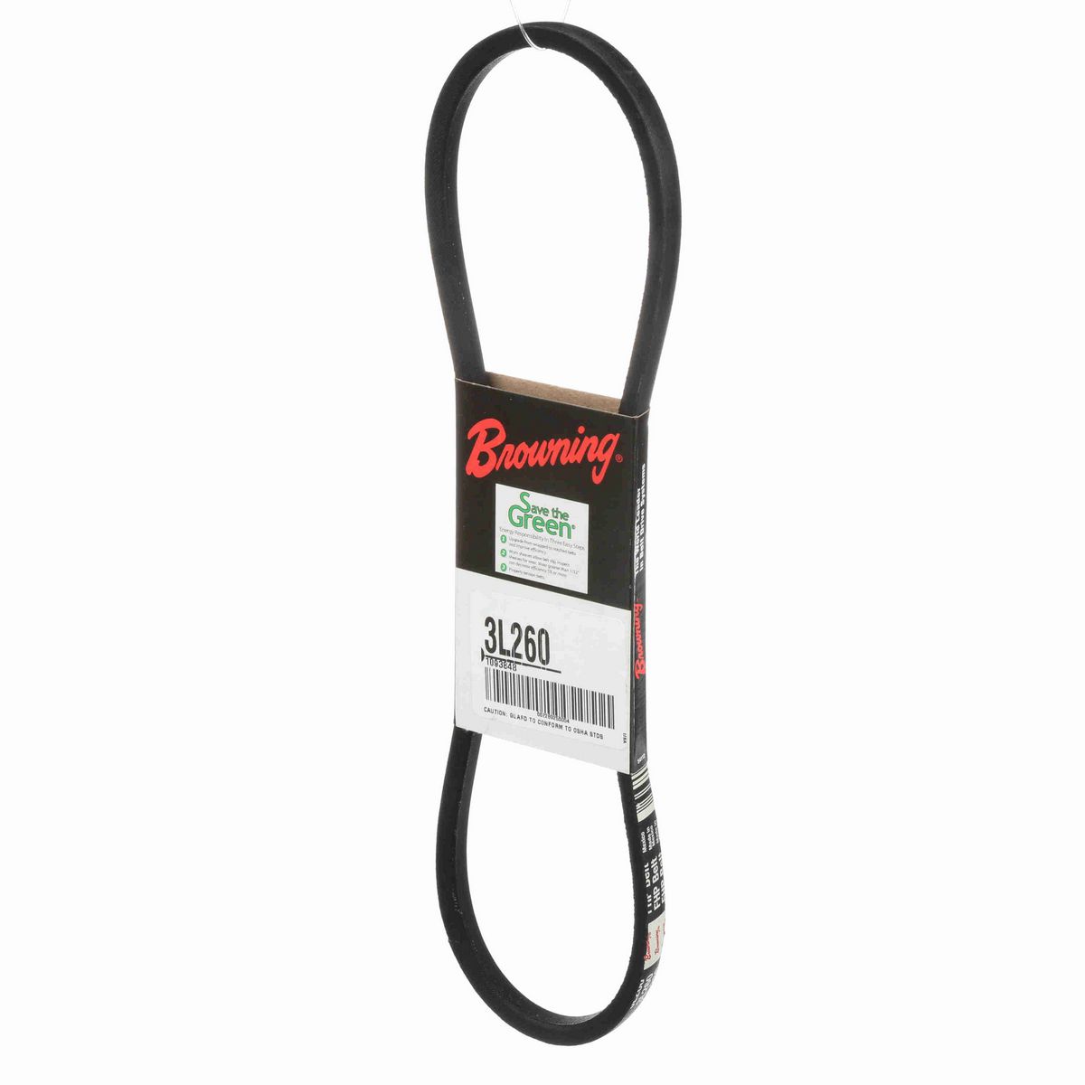 Browning Rubber FHP Belt - 3L260