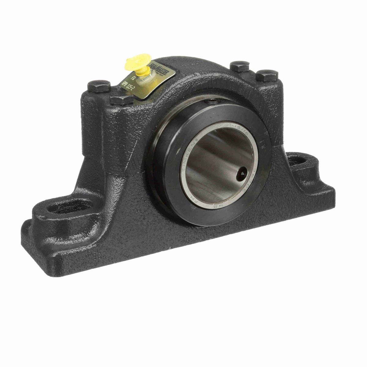 Sealmaster Mounted Cast Iron Two Bolt Pillow Block Tapered Roller - 52100 Bearing Steel - Double Collar Mount Lock - RPB 115-2