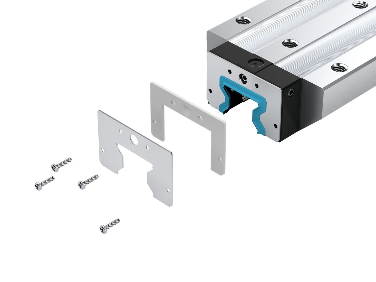 Крышка очистителя для роликовых рельсовых систем Bosch Rexroth 45 [R181040040]