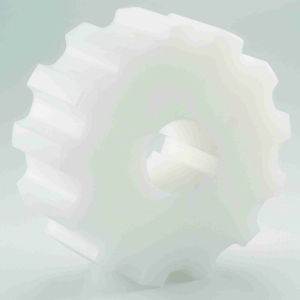 System Plast 515 Series Split Machined Sprocket with 21 Teeth and a 40mm Round Shaft-Ready Bore - 515-21R40M-DMS