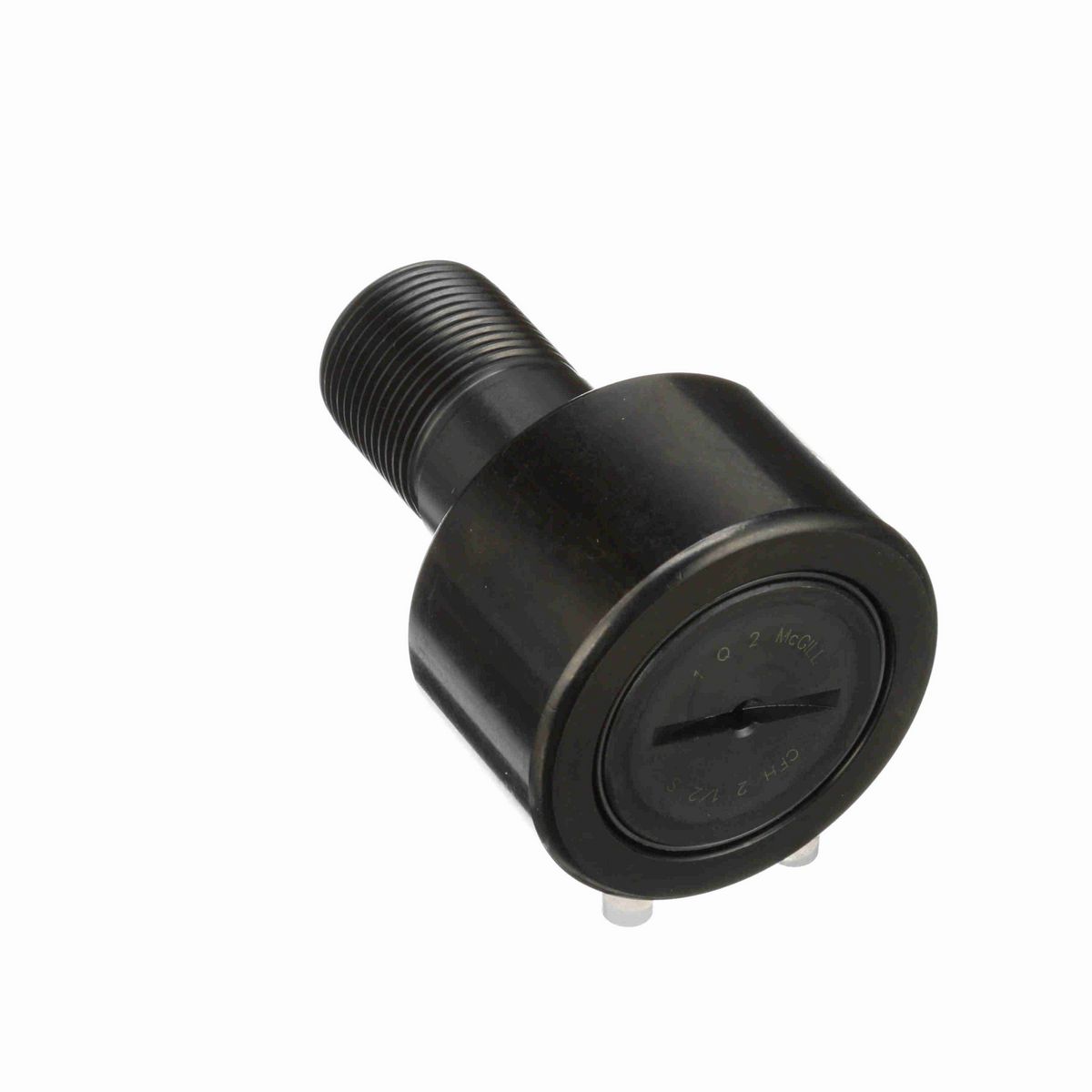 Опорный ролик с цапфой McGill Heavy Stud CAMROL CFH 2 1/2 S, цилиндрический, с уплотнением, со шлицем под отвёртку, дюймовый