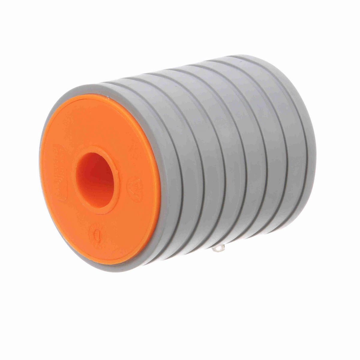 System Plast Return Roller with Rubber; OD: 67-mm, Shaft Dia: -mm, Length: 82.5-mm, Color: Orange - R3B-75-60