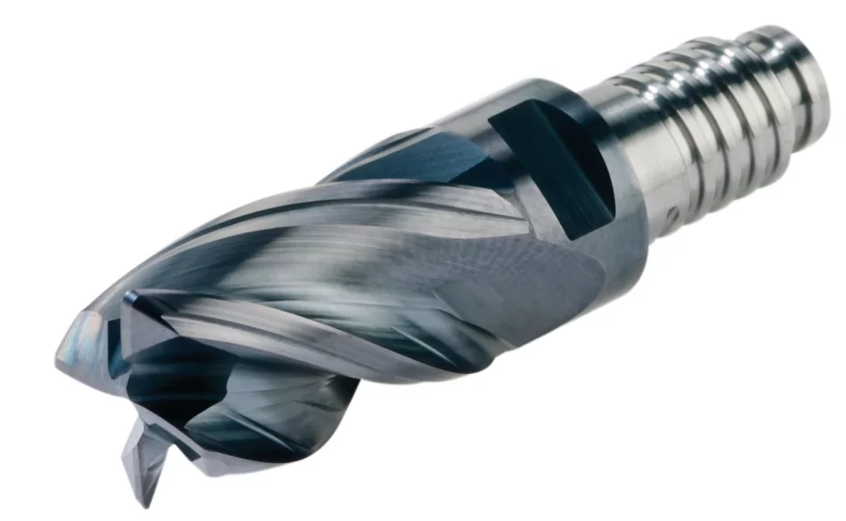 HARVI I TE Four Flute End Mill for Roughing and Finishing Covering the Broadest Range of Applications and Materials Kennametal DUO-LOCK - HARVI I TE - Square End - 4 Flutes - Inch [6953269]