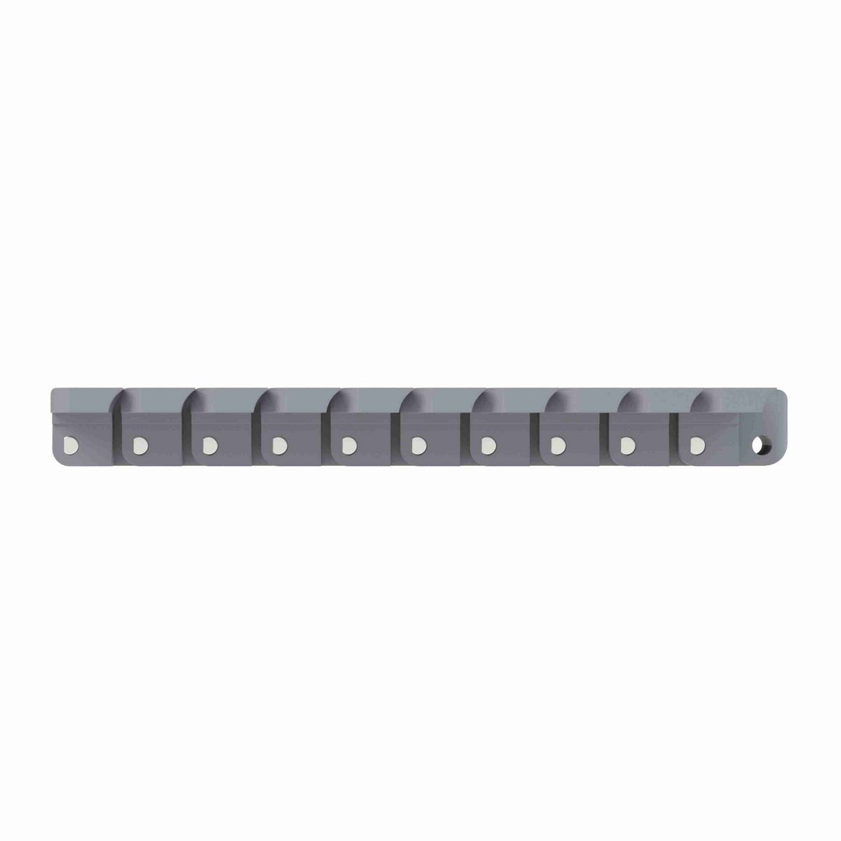 Rexnord 1050 FTLPC Side-flexing Solid Top, Material: Silver Platinum Series, Width: 4.5in, Pitch: 1in - 81429803
