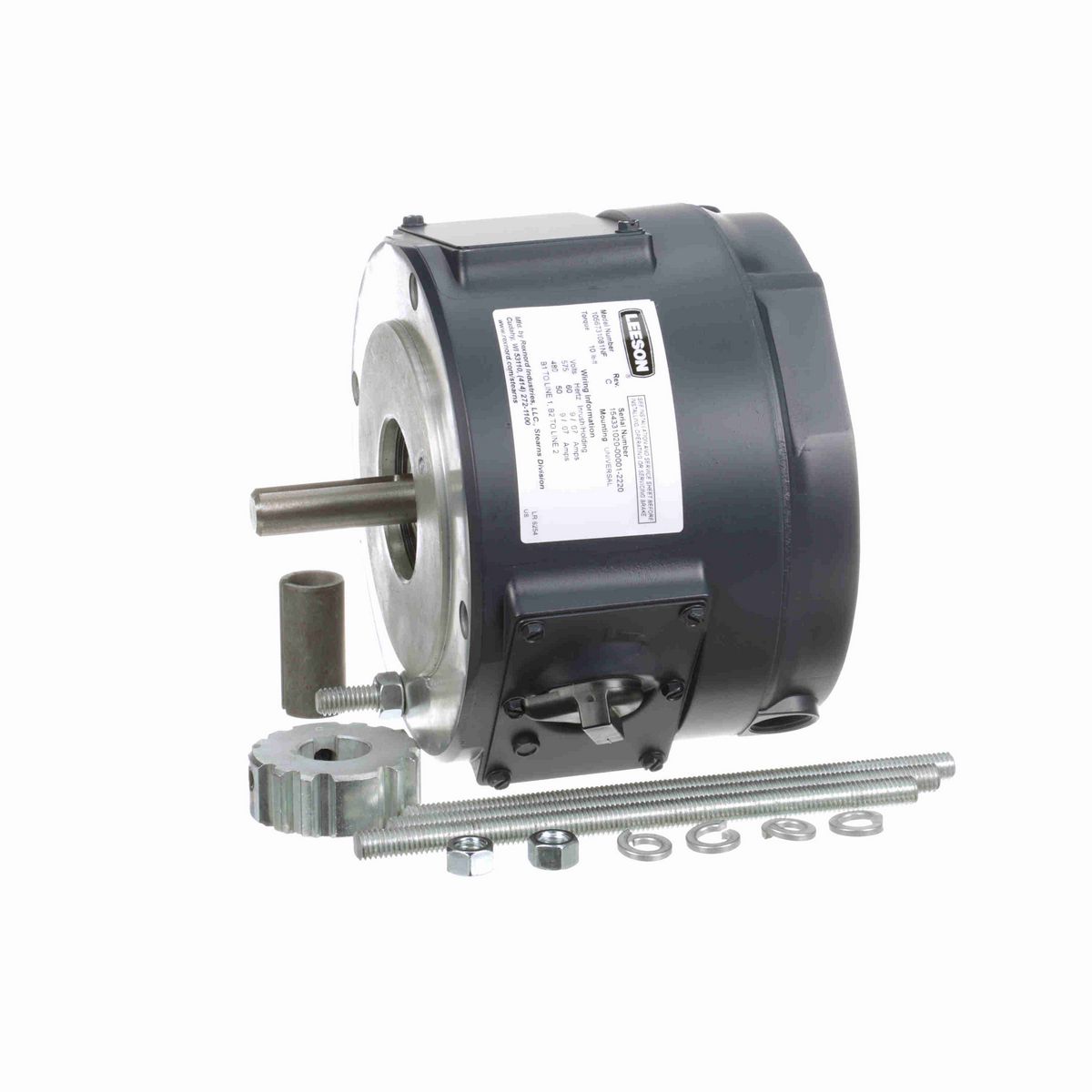 LEESON 10 LB-FT COUPLER BRAKE.56C/143-5TC.NEMA2/IP23.575V.1PH.ALUMINUM STEARNS 1056731081NF - 175577.00