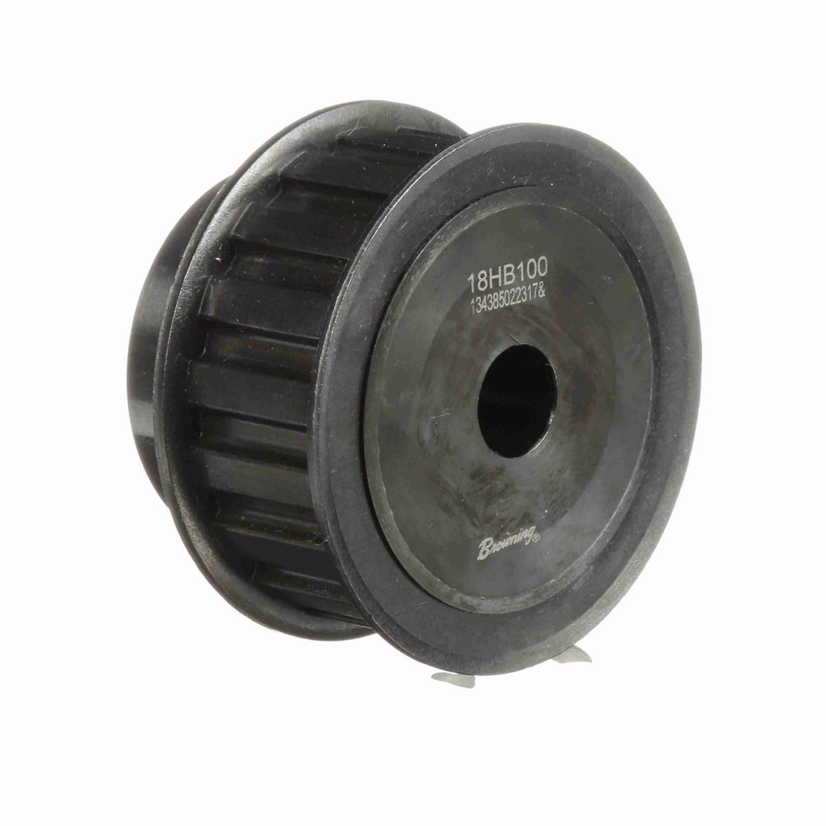 Browning Steel Rough Bore Gearbelt Pulley - 18HB100