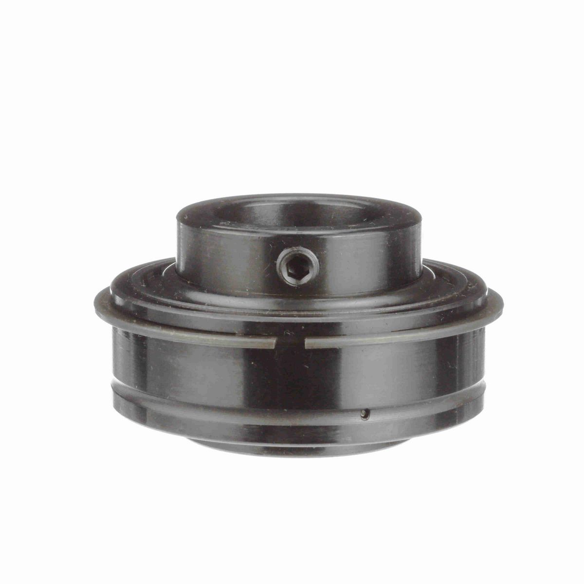 Sealmaster Mounted Insert Only Ball Bearing - 52100 Bearing Steel, Black Oxided - Setscrew Lock - ER-20C
