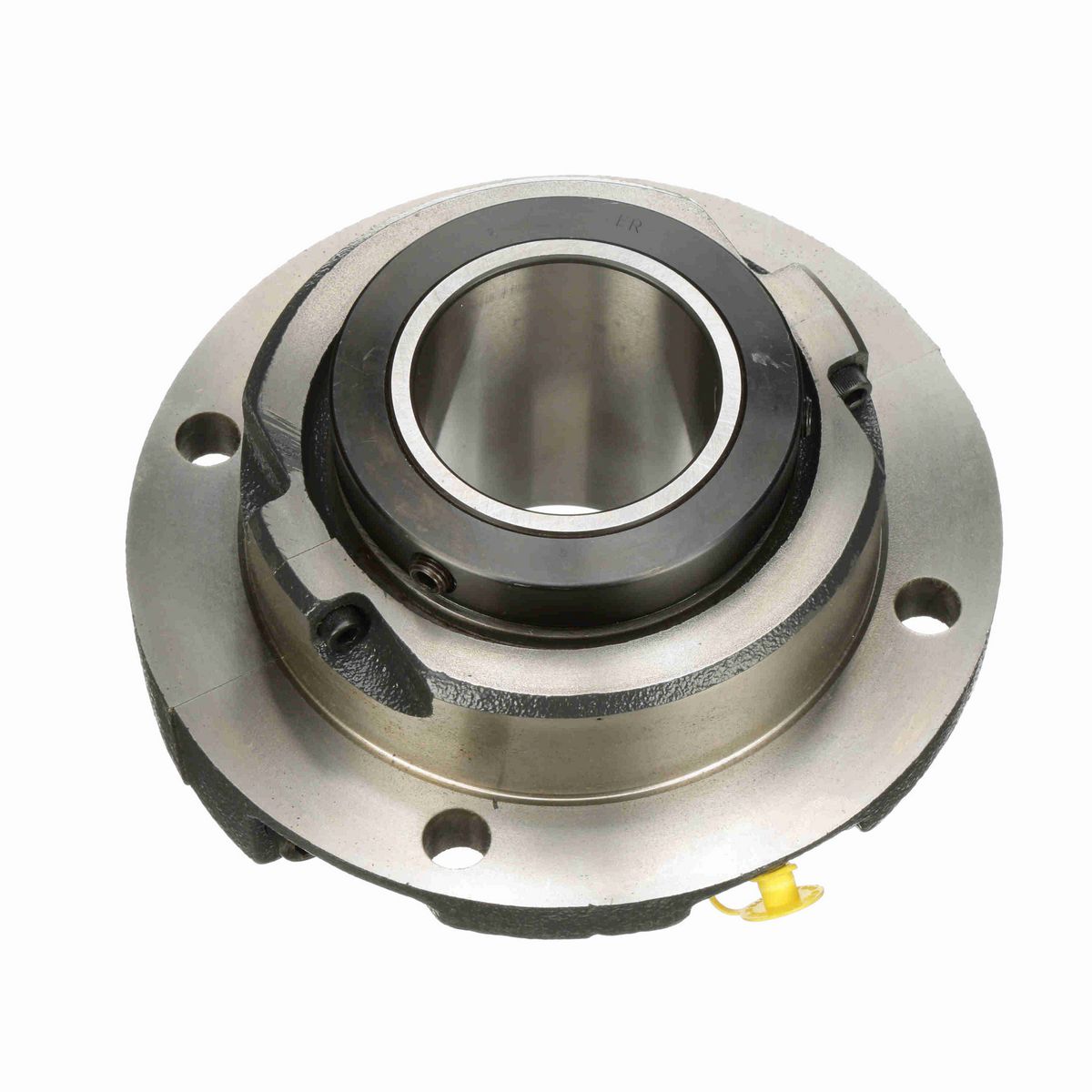 Sealmaster Mounted Cast Iron Piloted Flange Tapered Roller - 52100 Bearing Steel - Double Collar Mount Lock - RFP 208C