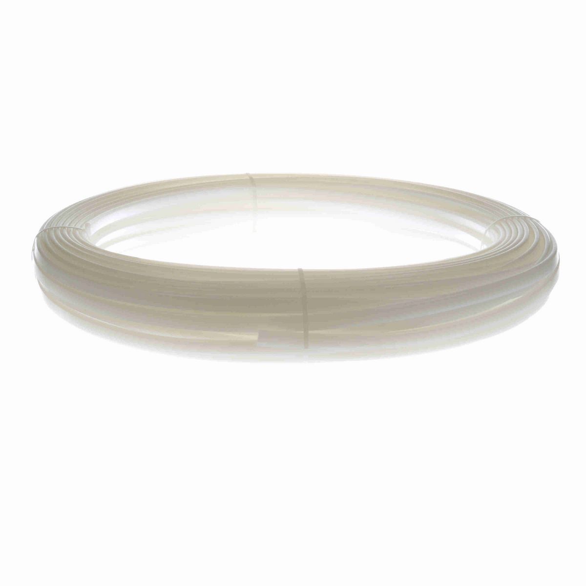 System Plast Bar Cap: 0.27"W X 0.62"H X 3000"L White UHMW-PE - VG-P104D-250