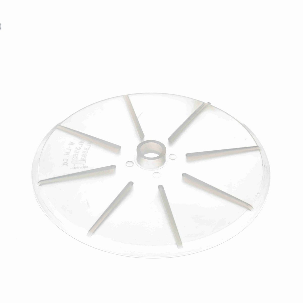 FASCO Rain Shield - Disk Type, 5/8" Bore, 6 3/4 Diameter - RAIN6000