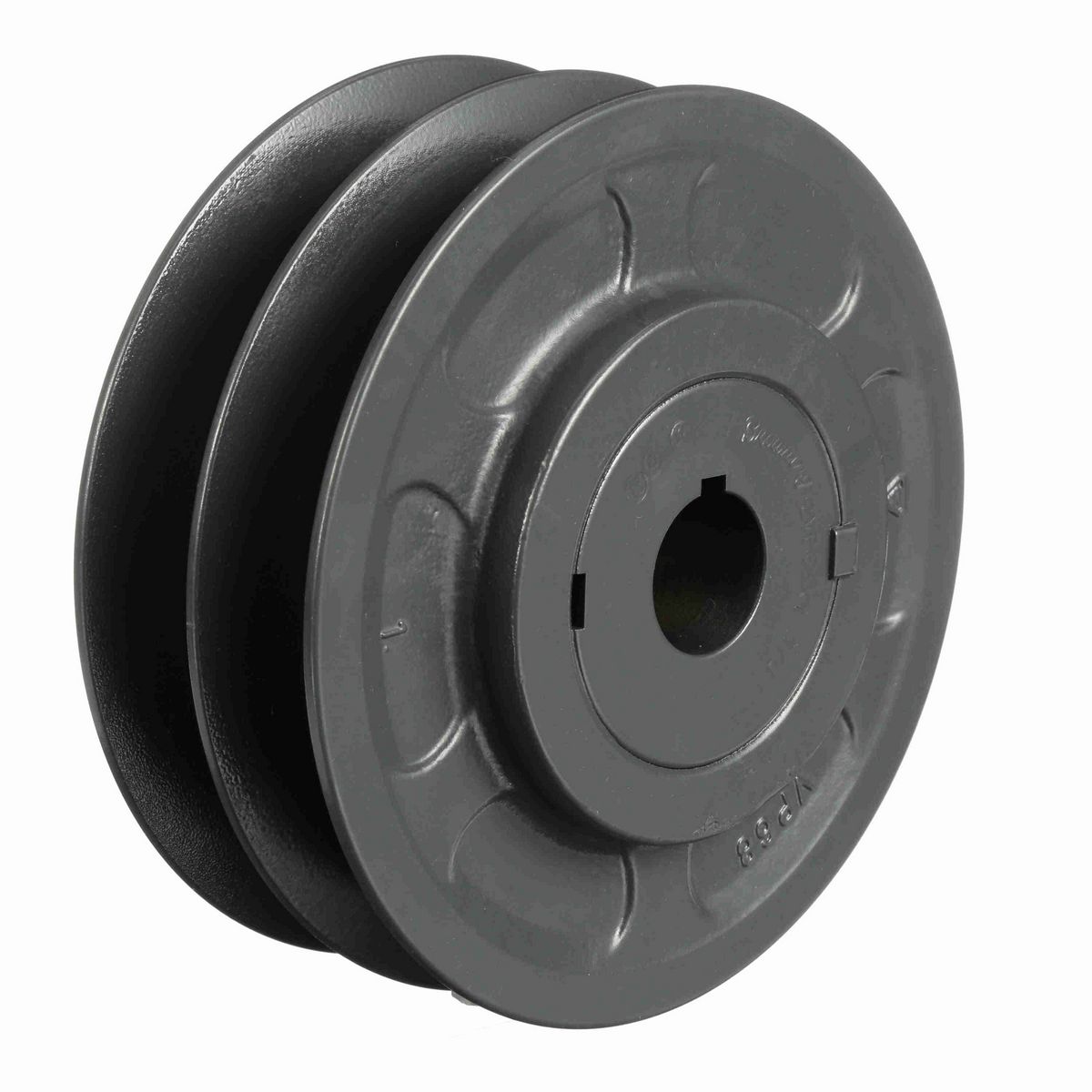 Browning 2 Groove Cast Iron Finish Bore FHP Variable Pitch Sheave - 2VP68X 1 1/8