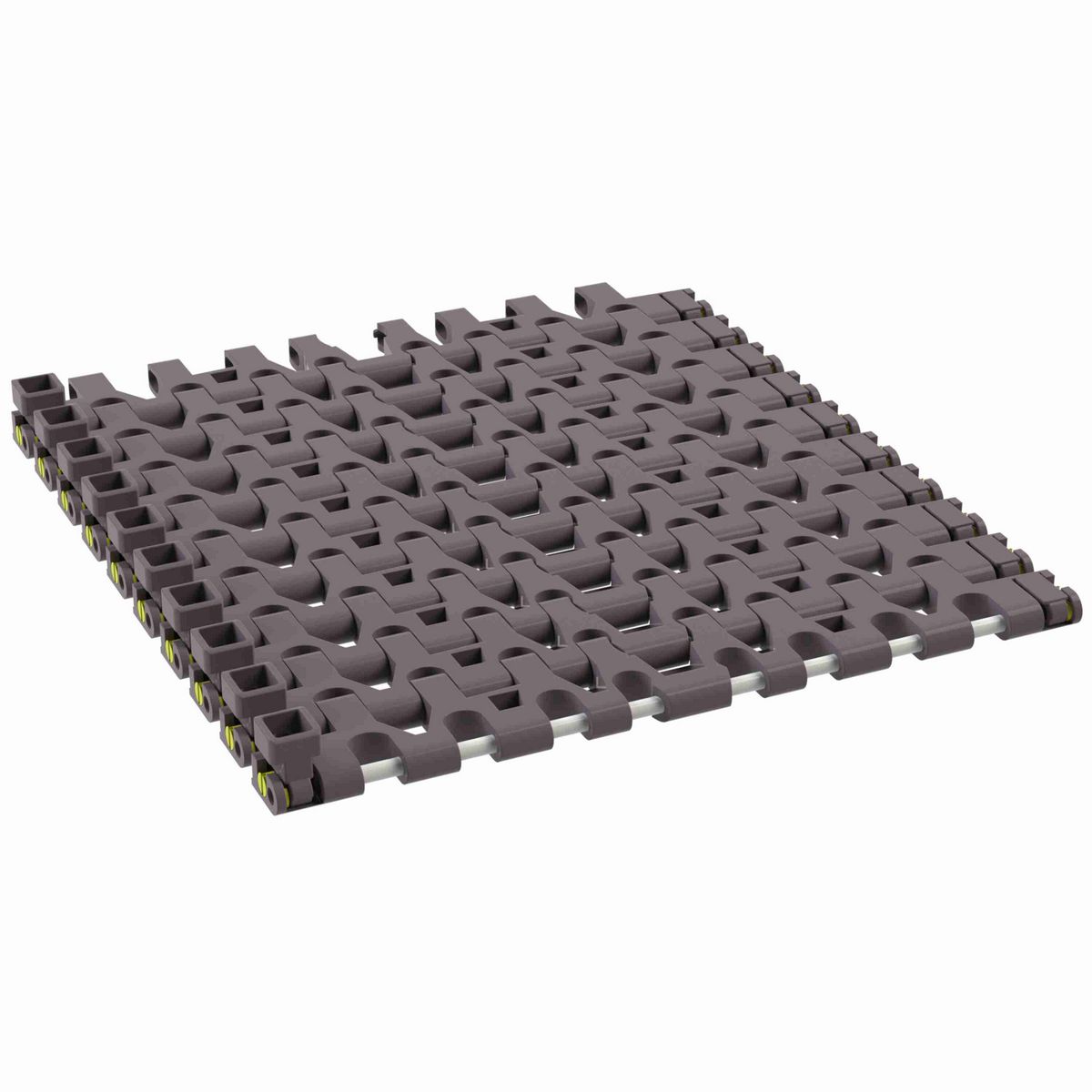 Rexnord 7956GT Side-flexing Flush Grid, Material: Brown High Performance, Width: 12in, Pitch: 1.25in - 10324701