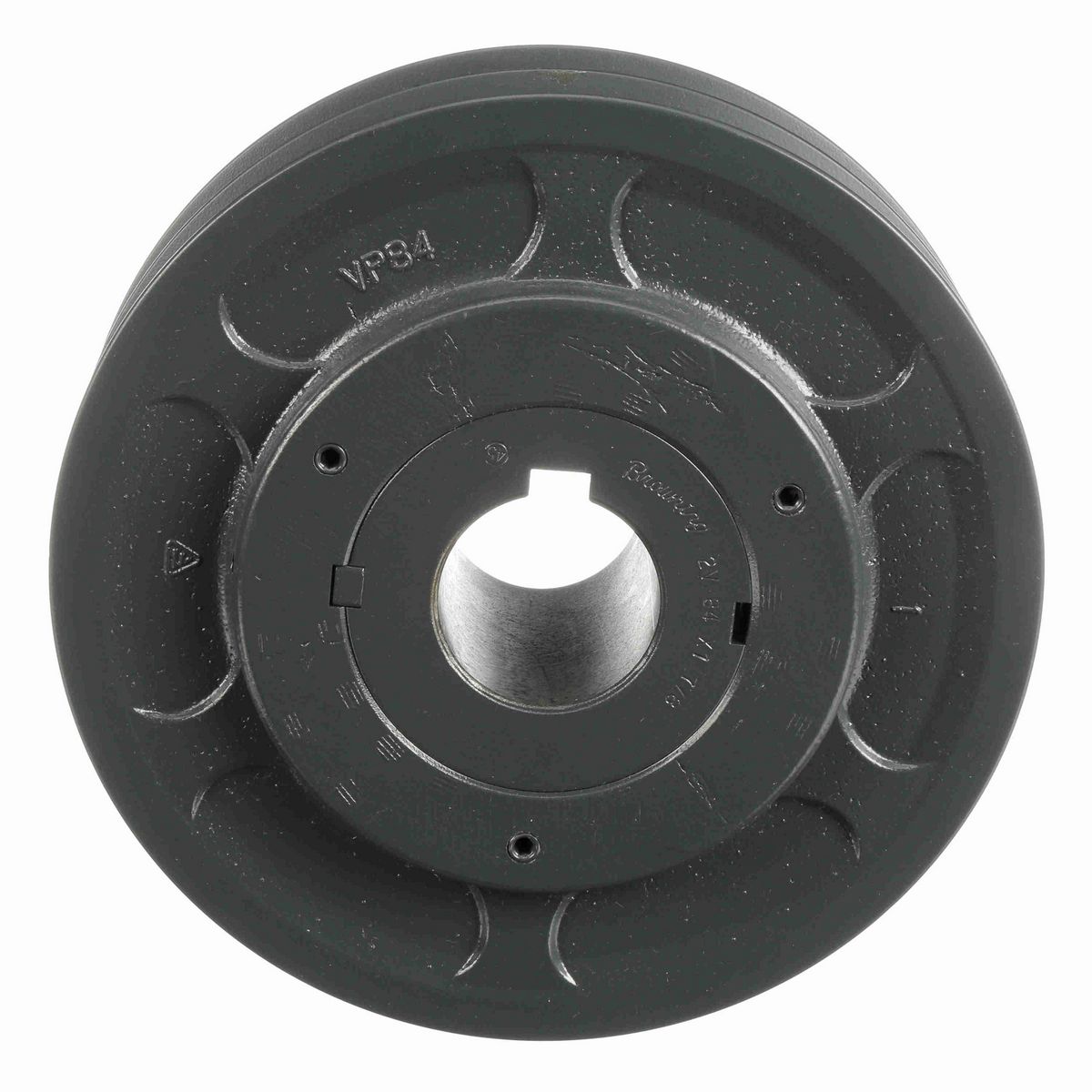 Browning 2 Groove Cast Iron Finish Bore FHP Variable Pitch Sheave - 2VP84X 1 7/8