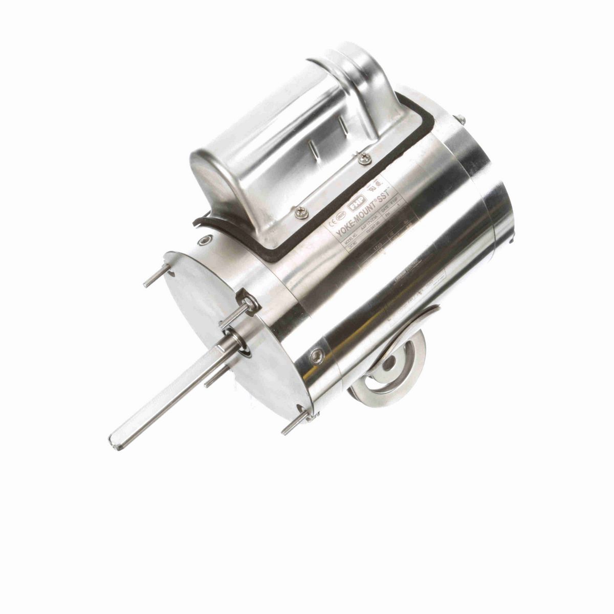 LEESON Pedestal Fan Motor, 0.50 HP, 1 Ph, 60 Hz, 115/230 V, 1800 RPM, 48YZ Frame, TEAO - 191547.00