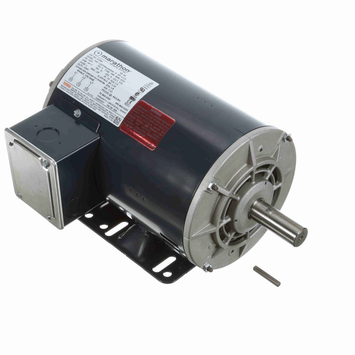 LEESON General Purpose Motor, 1.50 HP, 3 Ph, 60 Hz, 575 V, 3600 RPM, 143T Frame, DP - E798A