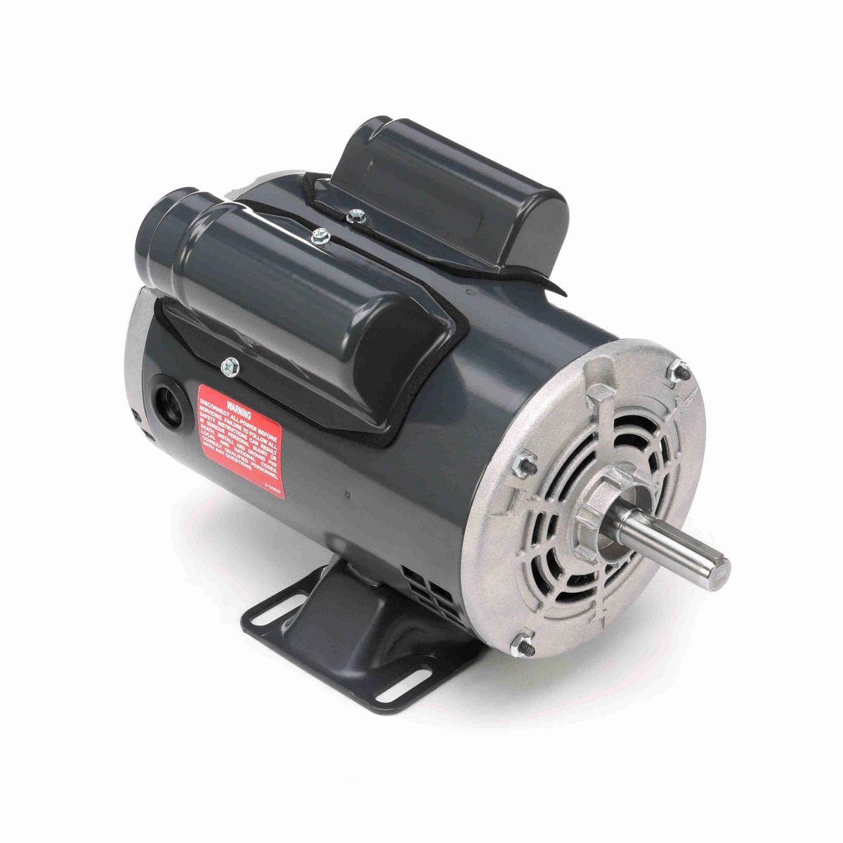LEESON General Purpose Motor, 0.50 HP, 1 Ph, 60 Hz, 115/230 V, 1800 RPM, 56 Frame, DP - C167A