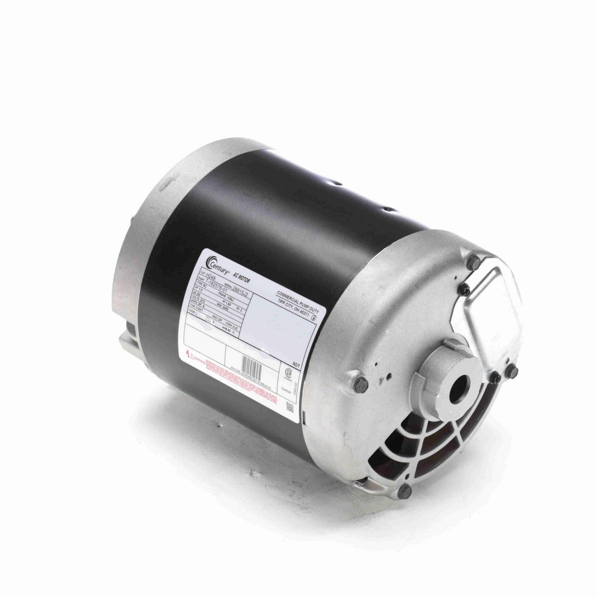 Century General Purpose Pump Motor, 1/2 HP, 3 Ph, 60 Hz, 575 V, 3600 RPM, K56J Frame, DP - H248