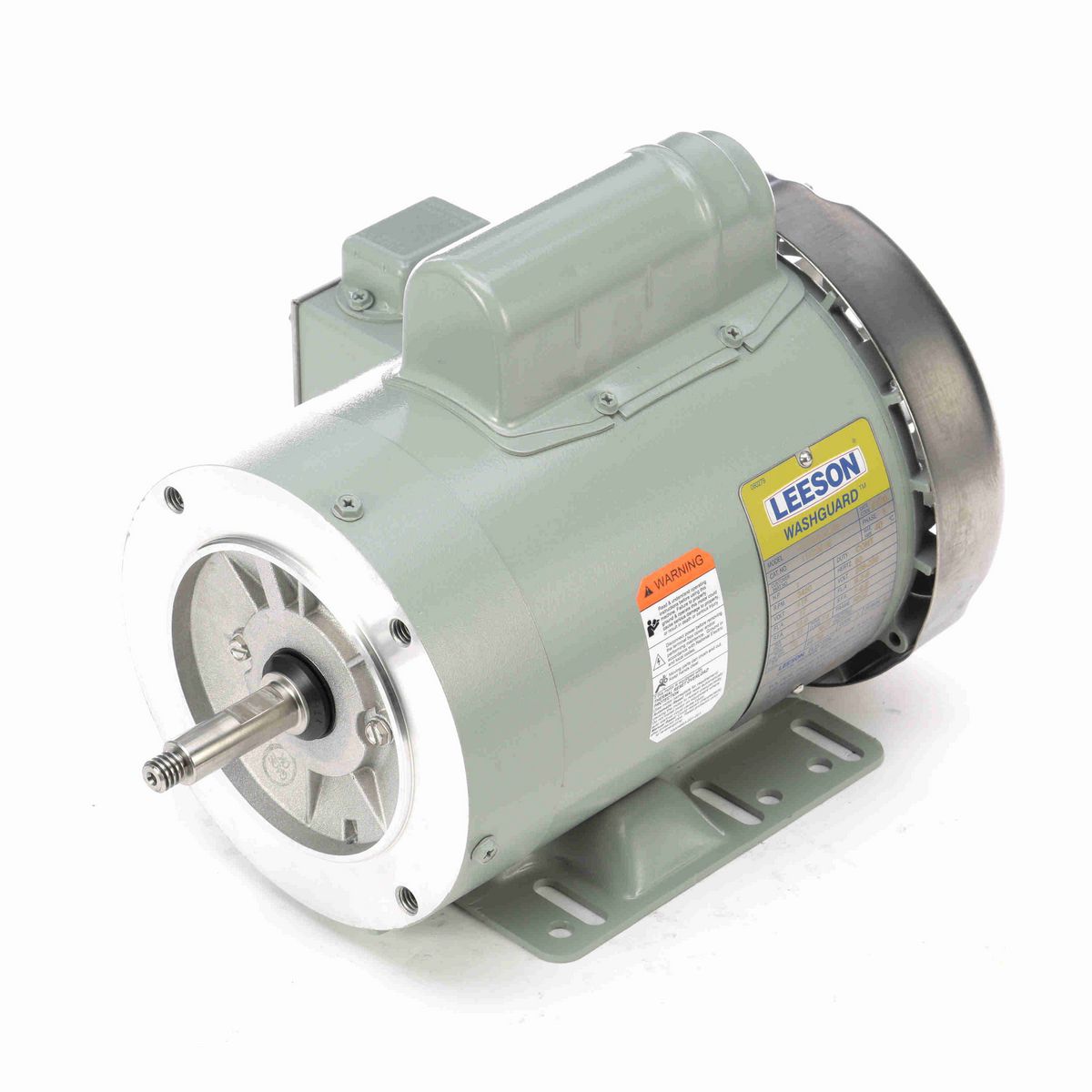 LEESON General Purpose Farm Duty Motor, 1 HP, 1 Ph, 60 Hz, 115/230 V, 3600 RPM, 56CZ Frame, TEFC - 119228.00