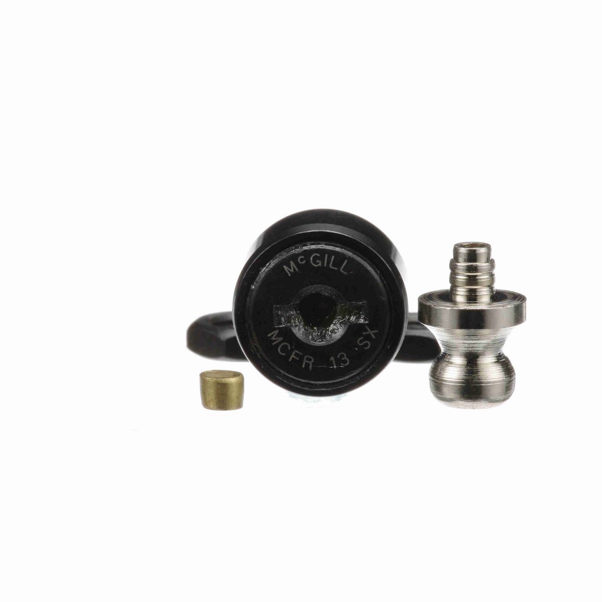 Опорный ролик с цапфой McGill CAMROL MCFR 13 SX, цилиндрический, с уплотнением, со шлицем под отвёртку, метрический