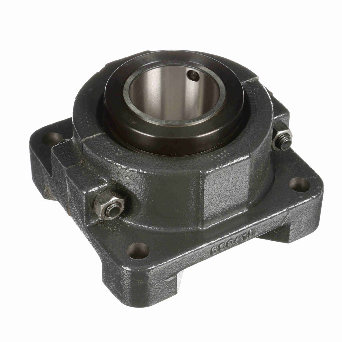 Sealmaster Mounted Cast Iron Four Bolt Flange Tapered Roller - 52100 Bearing Steel - Double Collar Mount Lock - RFB 208C