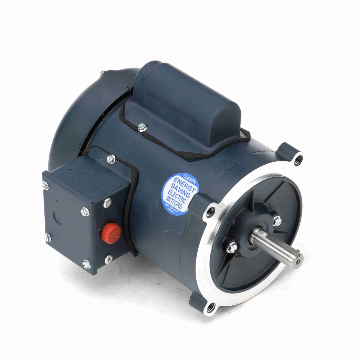 LEESON General Purpose Motor, 0.50 HP, 1 Ph, 60 Hz, 115/230 V, 3600 RPM, S56C Frame, TEFC - 102872.00