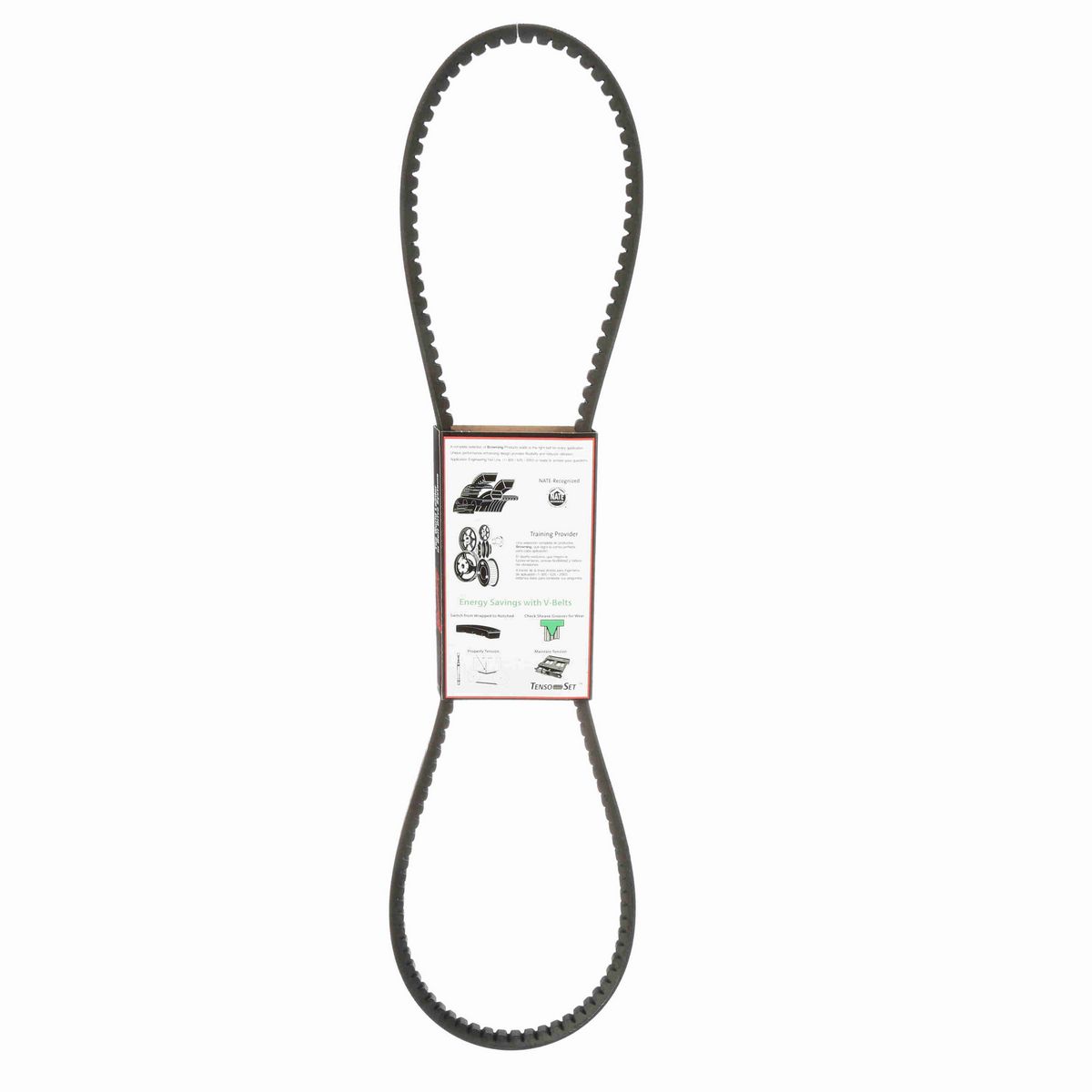Browning EPDM Notched Belt 98% Efficient - AX50