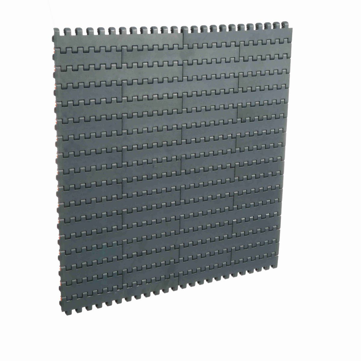 System Plast 2190FT Straight Running Solid Top, Material: NG evo (Gray Blue), Width: 12in, Pitch: 0.75in - NGE2190FT-K1200